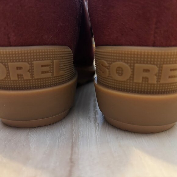 Sorel Womens Evie II Lace-Up Suede Ankle Boots Size 8 Spice - Picture 8 of 8